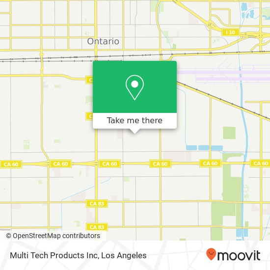 Multi Tech Products Inc map