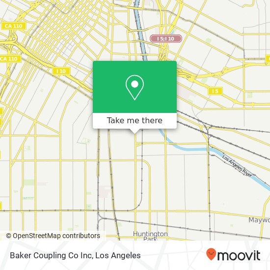 Mapa de Baker Coupling Co Inc