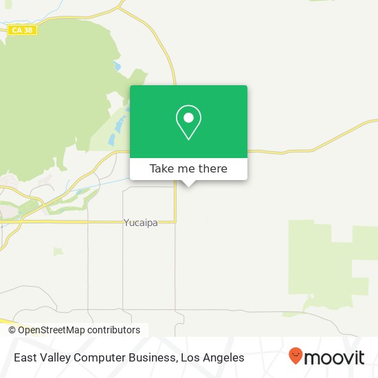 East Valley Computer Business map
