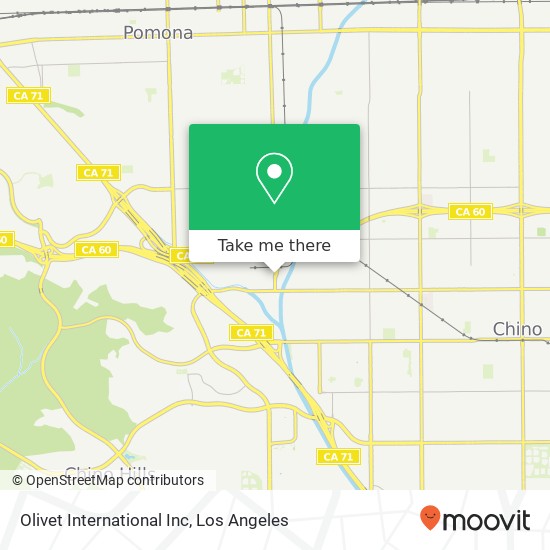 Olivet International Inc map