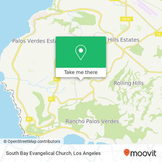 South Bay Evangelical Church map