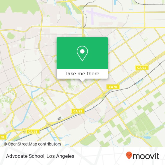 Advocate School map