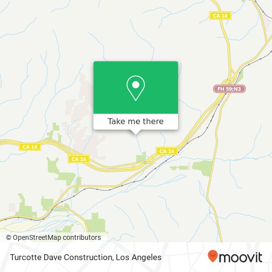 Mapa de Turcotte Dave Construction