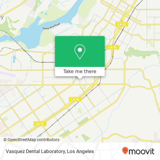 Vasquez Dental Laboratory map