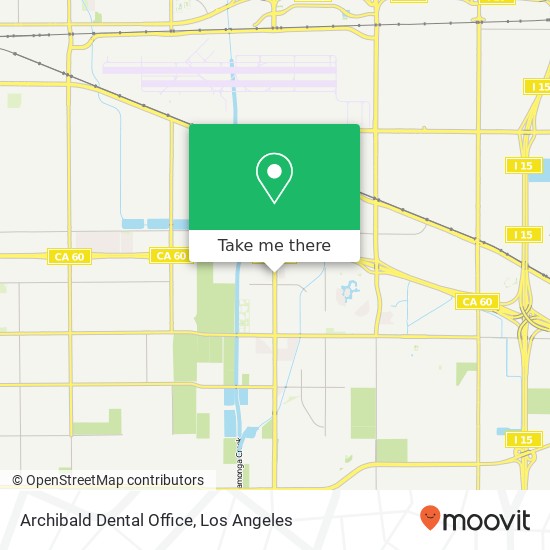 Archibald Dental Office map