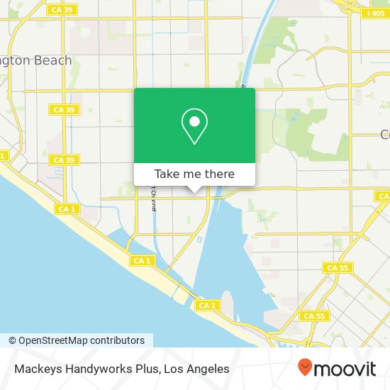 Mackeys Handyworks Plus map