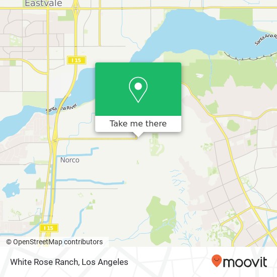 White Rose Ranch map