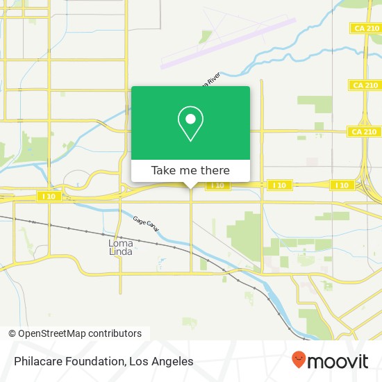 Mapa de Philacare Foundation