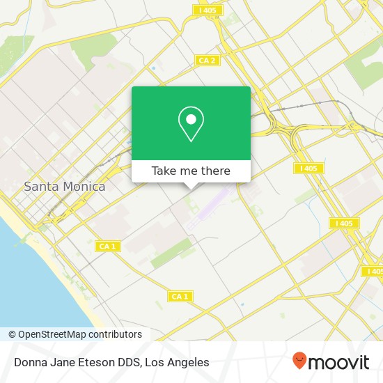 Donna Jane Eteson DDS map