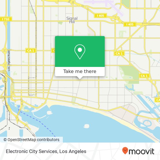 Mapa de Electronic City Services