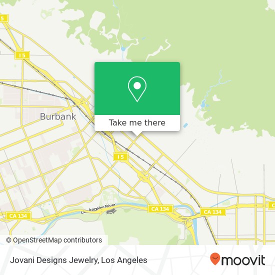 Jovani Designs Jewelry map