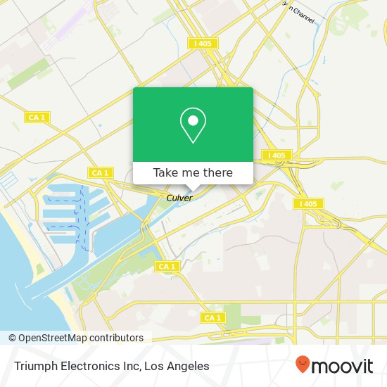 Triumph Electronics Inc map