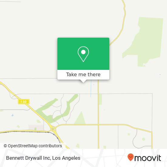 Bennett Drywall Inc map