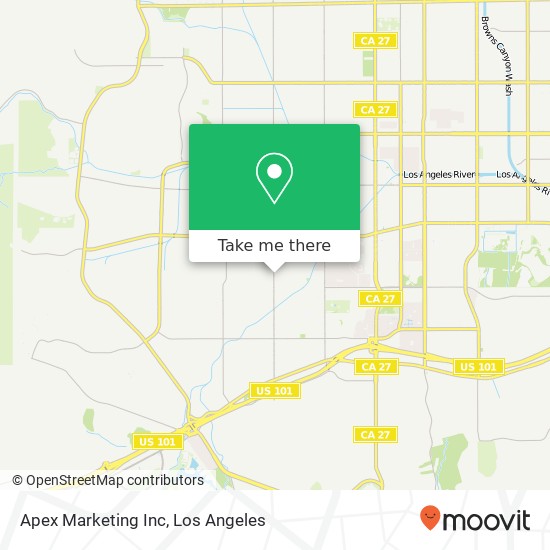 Mapa de Apex Marketing Inc