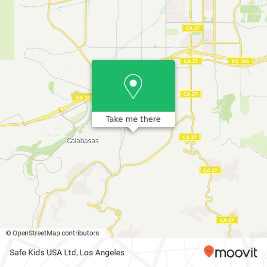 Mapa de Safe Kids USA Ltd