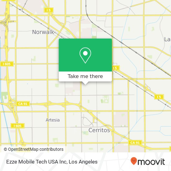 Mapa de Ezze Mobile Tech USA Inc