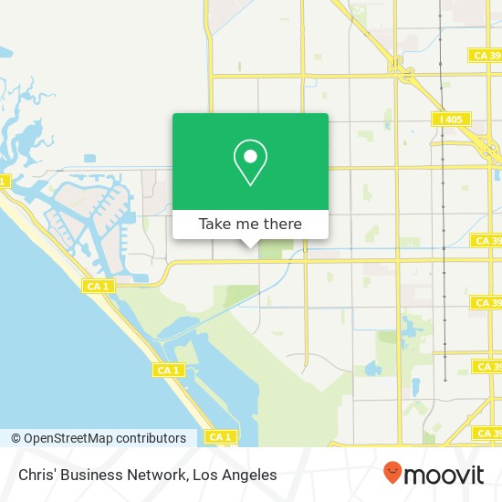 Chris' Business Network map