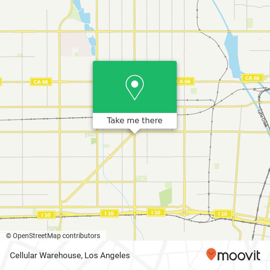 Cellular Warehouse map