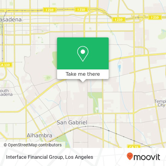 Interface Financial Group map