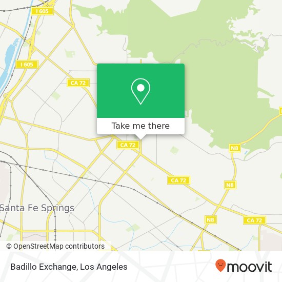 Badillo Exchange map