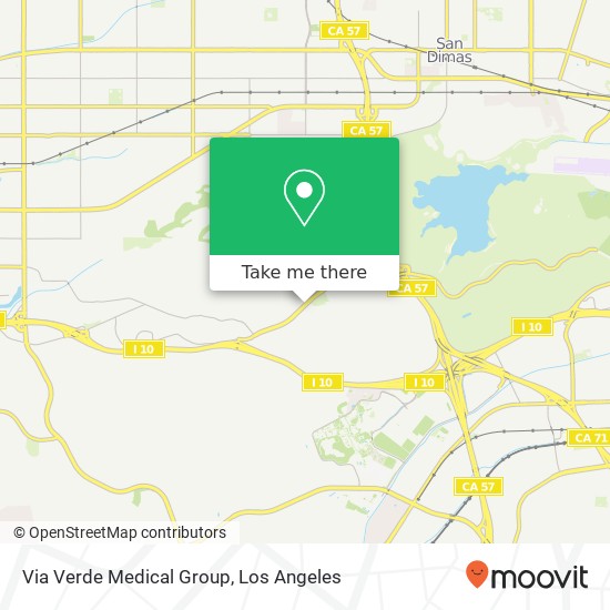Via Verde Medical Group map