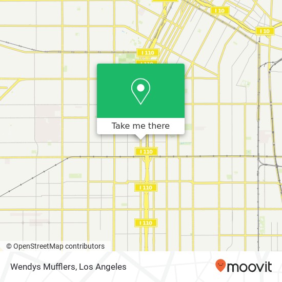 Mapa de Wendys Mufflers