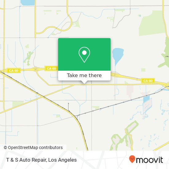 T & S Auto Repair map