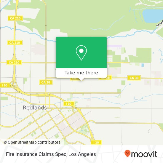 Fire Insurance Claims Spec map