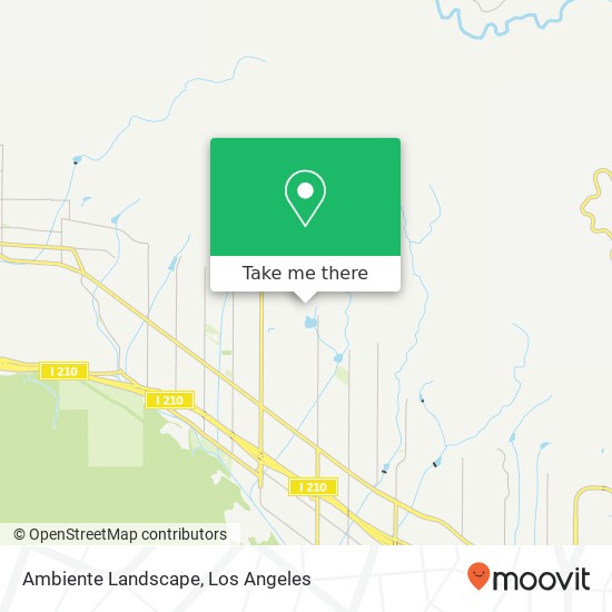 Ambiente Landscape map