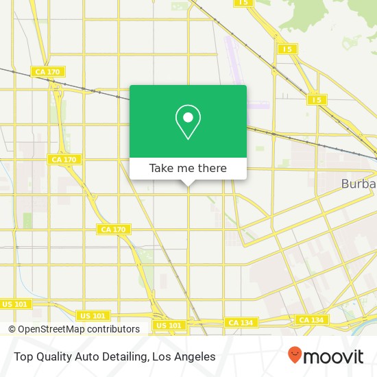 Top Quality Auto Detailing map