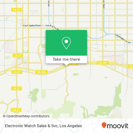 Mapa de Electronic Watch Sales & Svc