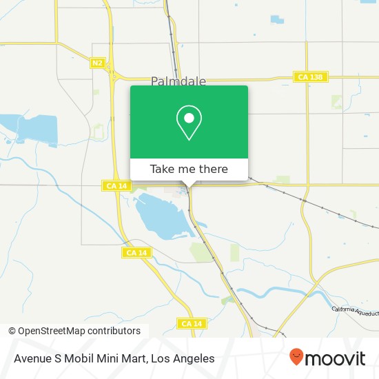 Avenue S Mobil Mini Mart map