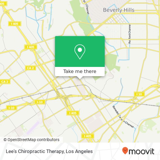 Mapa de Lee's Chiropractic Therapy