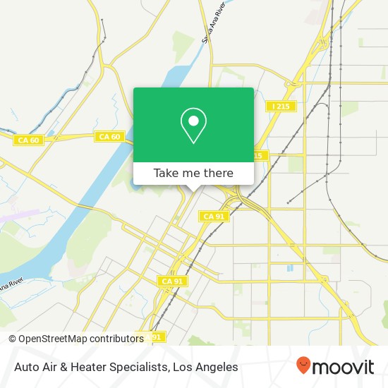 Auto Air & Heater Specialists map