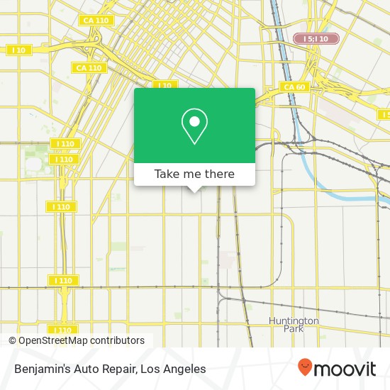 Mapa de Benjamin's Auto Repair