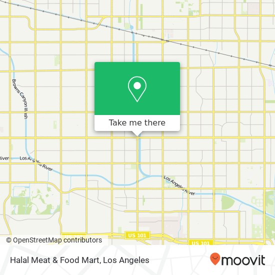 Halal Meat & Food Mart map