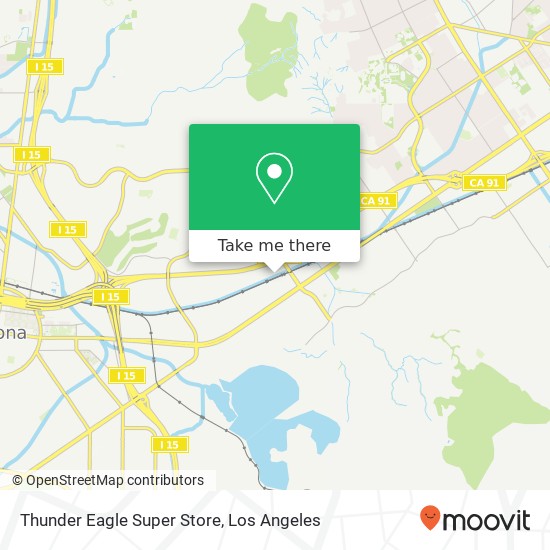 Thunder Eagle Super Store map