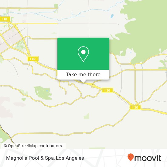Mapa de Magnolia Pool & Spa