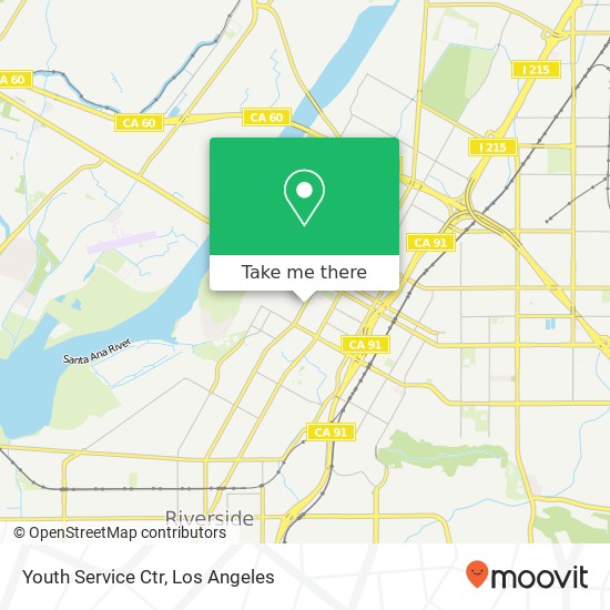 Youth Service Ctr map