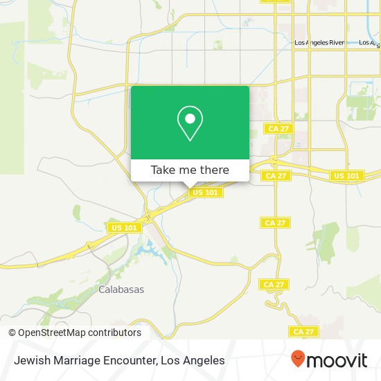 Jewish Marriage Encounter map