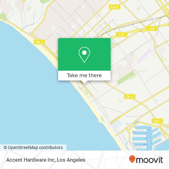 Accent Hardware Inc map