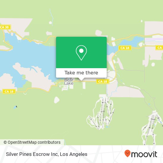 Mapa de Silver Pines Escrow Inc