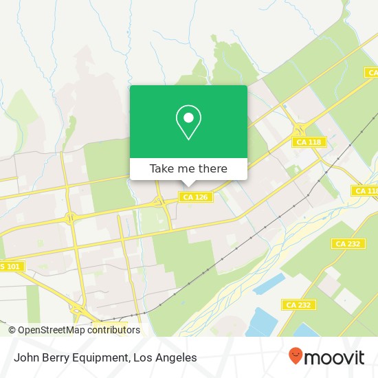 Mapa de John Berry Equipment