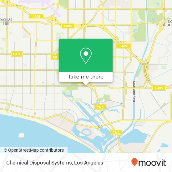 Mapa de Chemical Disposal Systems