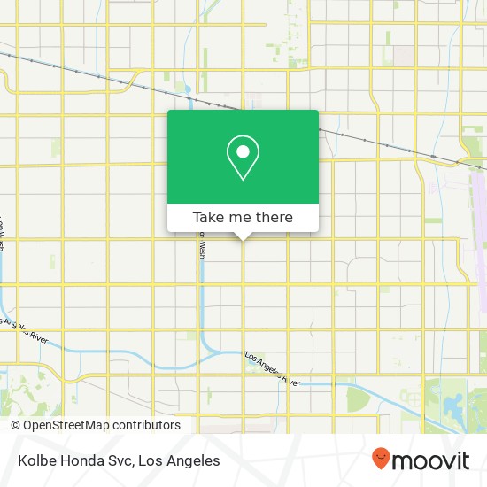 Kolbe Honda Svc map