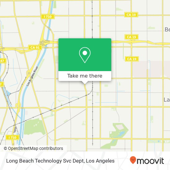 Mapa de Long Beach Technology Svc Dept