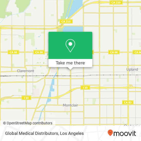 Mapa de Global Medical Distributors
