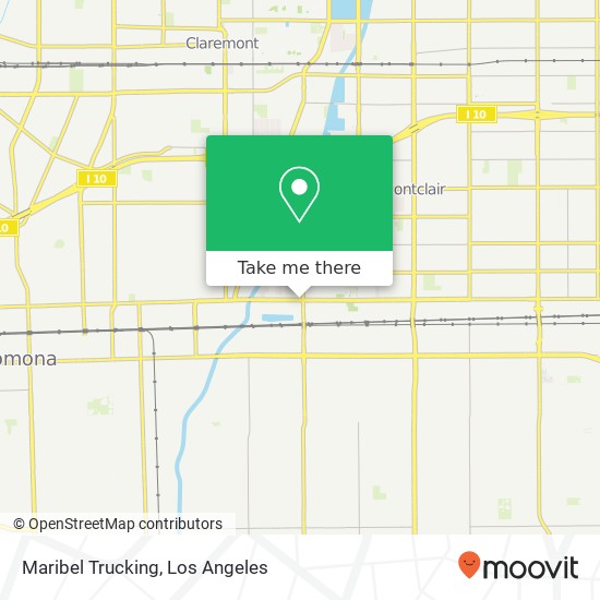 Maribel Trucking map