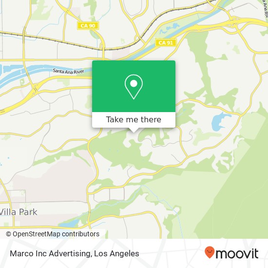 Marco Inc Advertising map