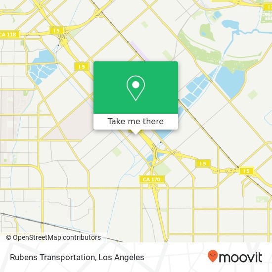 Rubens Transportation map